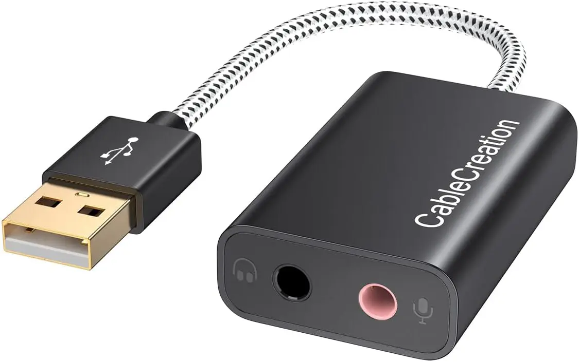 Adaptateur Audio USB CableCreation