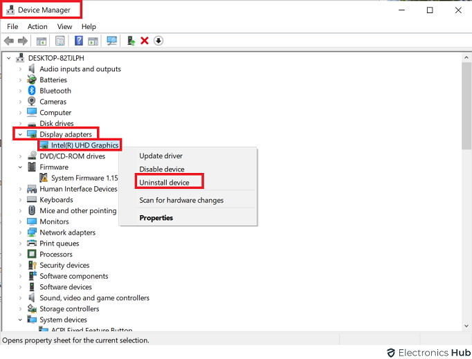Réinitialiser ou faire un downgrade des pilotes graphiques