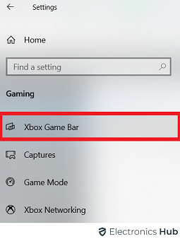 barre de jeu Xbox