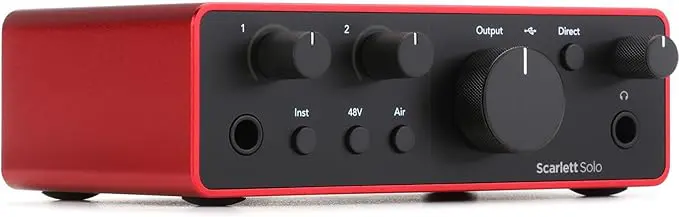 Interface Audio Focusrite Scarlett Solo 4e Génération