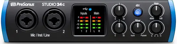 Interface PreSonus pour Studio à Domicile