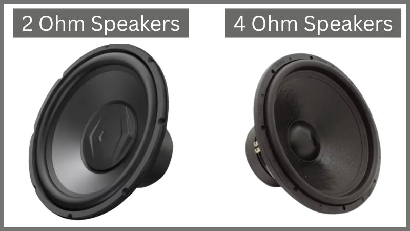 2 Ohm contre 4 Ohm Subwoofer : Que choisir ?