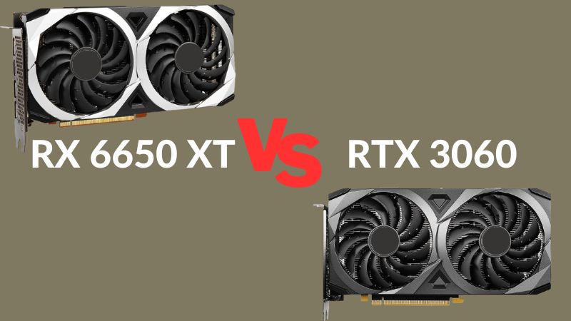 6650 XT contre 3060 : Quel est le meilleur choix ?