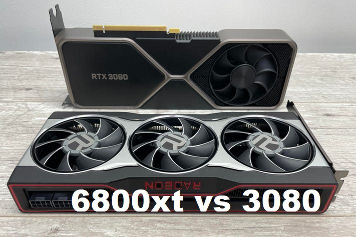 AMD Radeon RX 6800 XT contre NVIDIA GeForce RTX 3080