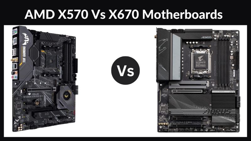 Cartes mères AMD X570 contre X670