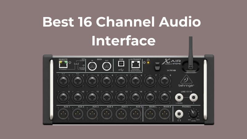 Meilleures critiques des interfaces audio 16 canaux