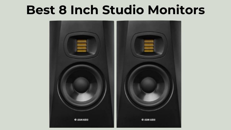 Les 7 meilleures enceintes de studio de 8 pouces