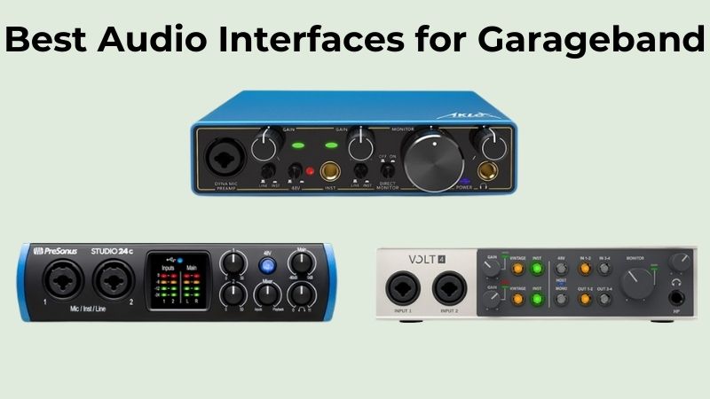 Les 5 meilleures interfaces audio pour GarageBand : avis et critiques