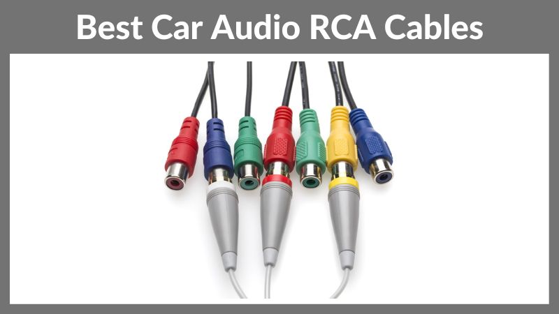 Meilleurs câbles RCA pour autoradio