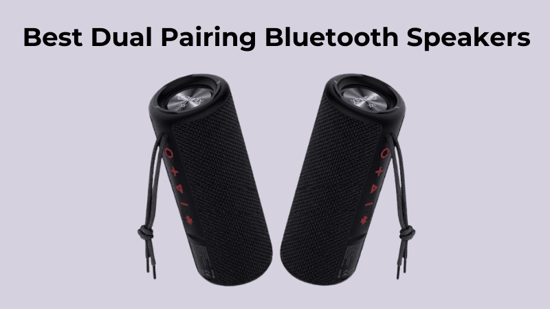 6 Meilleures enceintes Bluetooth à double connexion pour un son stéréo