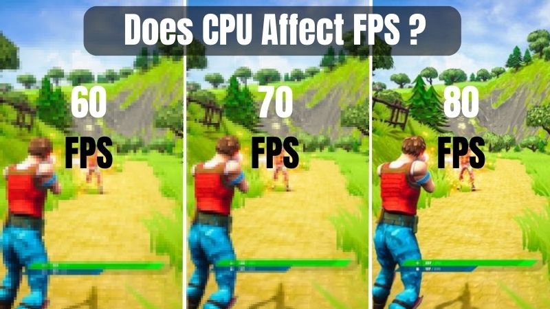 Quel est l’impact du CPU sur les FPS ?