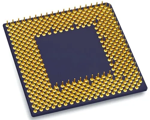 Broche de CPU cassée