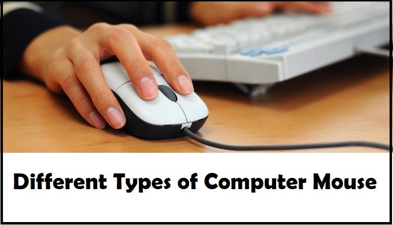 Différents types de souris d’ordinateur
