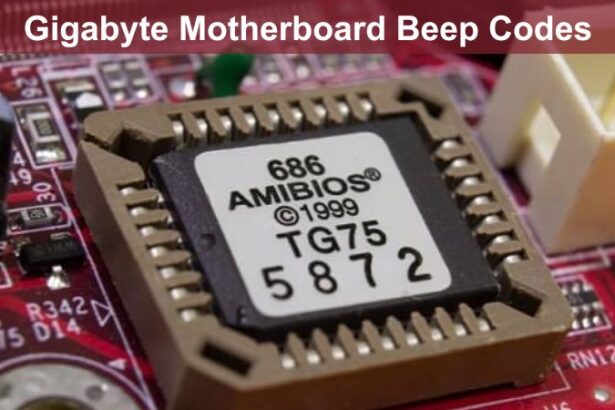 Codes de Bips de la Carte Mère Gigabyte | Un Guide Complet