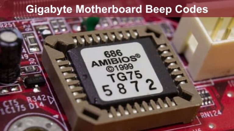 Codes de Bip de la Carte Mère Gigabyte | Un Guide Complet