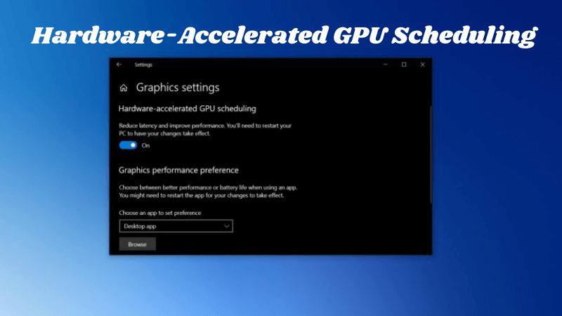 Qu’est-ce que la planification GPU accélérée par matériel ? Comment l’activer ?