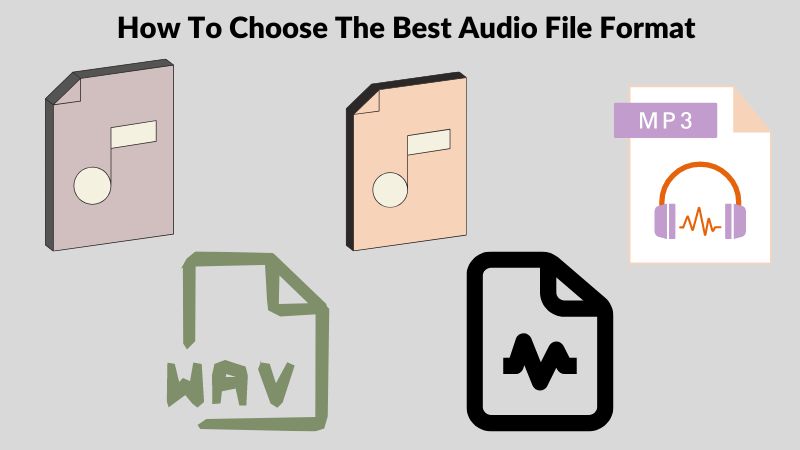 Comment choisir le meilleur format de fichier audio