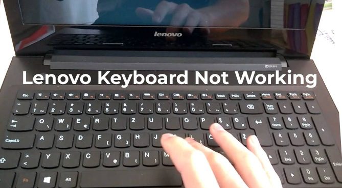 Clavier Lenovo ne fonctionne pas