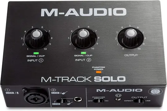 Interface M-Audio pour Studio à Domicile