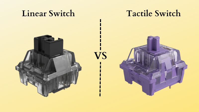 Interrupteurs Linéaires vs Tactiles : Trouver le Parfait Ajustement pour Votre Style de Taper