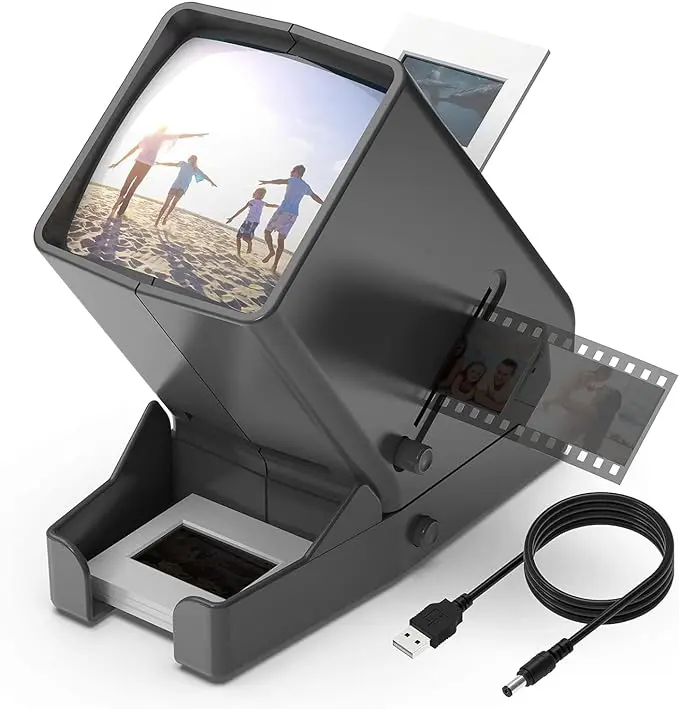 DIGITNOW! Visualiseur de diapositives et de films 35 mm (M203)