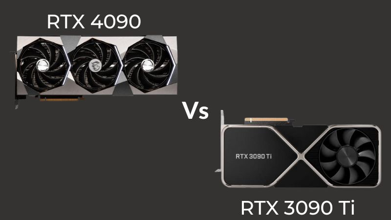 RTX 4090 contre RTX 3090 Ti : Comparaison des cartes graphiques NVIDIA
