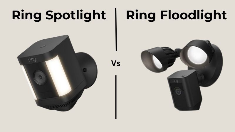 Ring Spotlight vs. Floodlight : Quelle caméra de sécurité est la meilleure ?