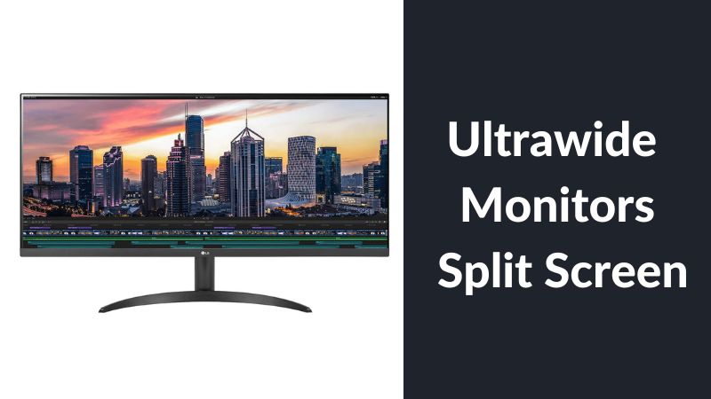 Moniteurs ultrawide à écran partagé