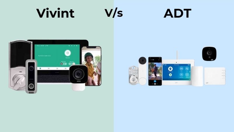 Vivint contre ADT – Comparaison des systèmes de sécurité domestique