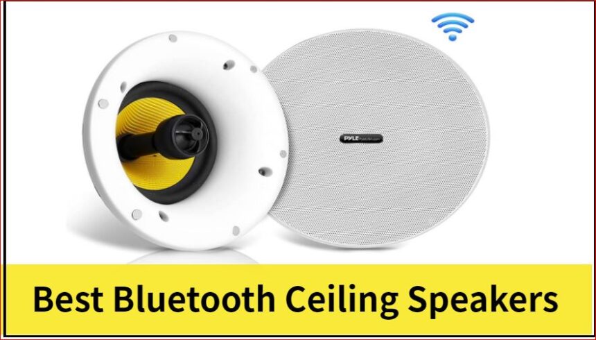 7 Meilleurs Haut-parleurs Bluetooth de Plafond | Avis et Guide d’Achat