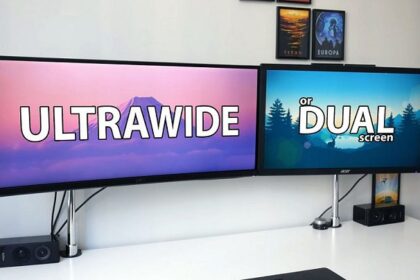 Moniteurs doubles contre ultrawide – Découvrez la différence !