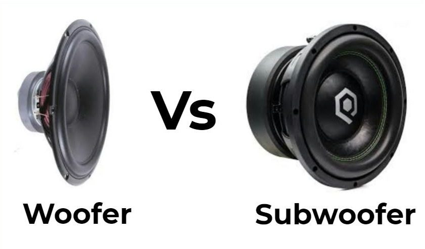 Subwoofer contre Woofer : Quelle est la différence ?