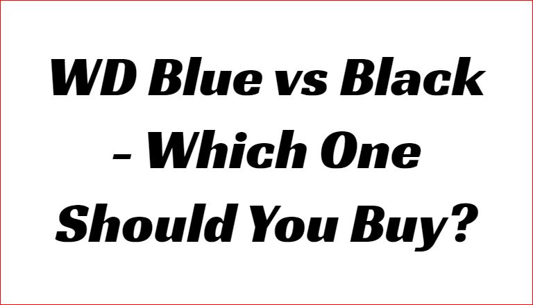 WD Blue vs Black – Lequel devriez-vous choisir ? WD Blue vs Black – Lequel devriez-vous choisir ?