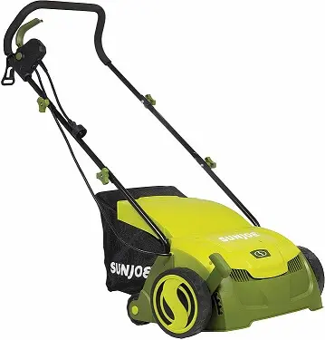 Sun Joe AJ801E 13 in. 12 Amp Electric Scarifier + Lawn Dethatcher