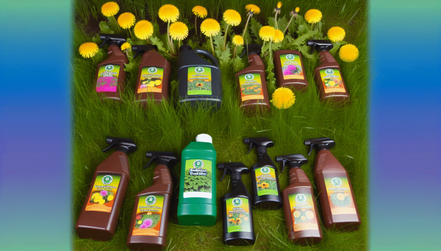 9 Désherbants Anti-Pissenlits : Le Top du Top 9 Désherbants Anti-Pissenlits : Le Top du Top