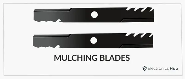 Lames de tondeuse à gazon pour mulching