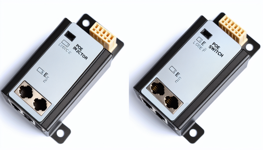 Quelle est la Différence Entre un Injecteur PoE et un Switch PoE ?