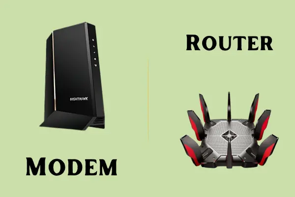 Modem Routeur Séparé