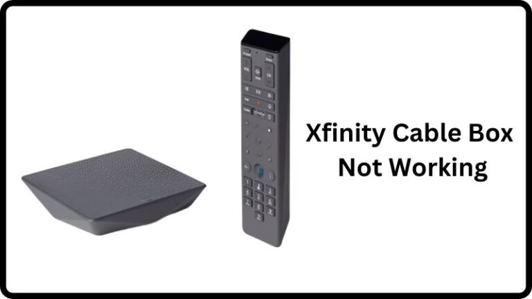 Box internet Xfinity ne fonctionne pas
